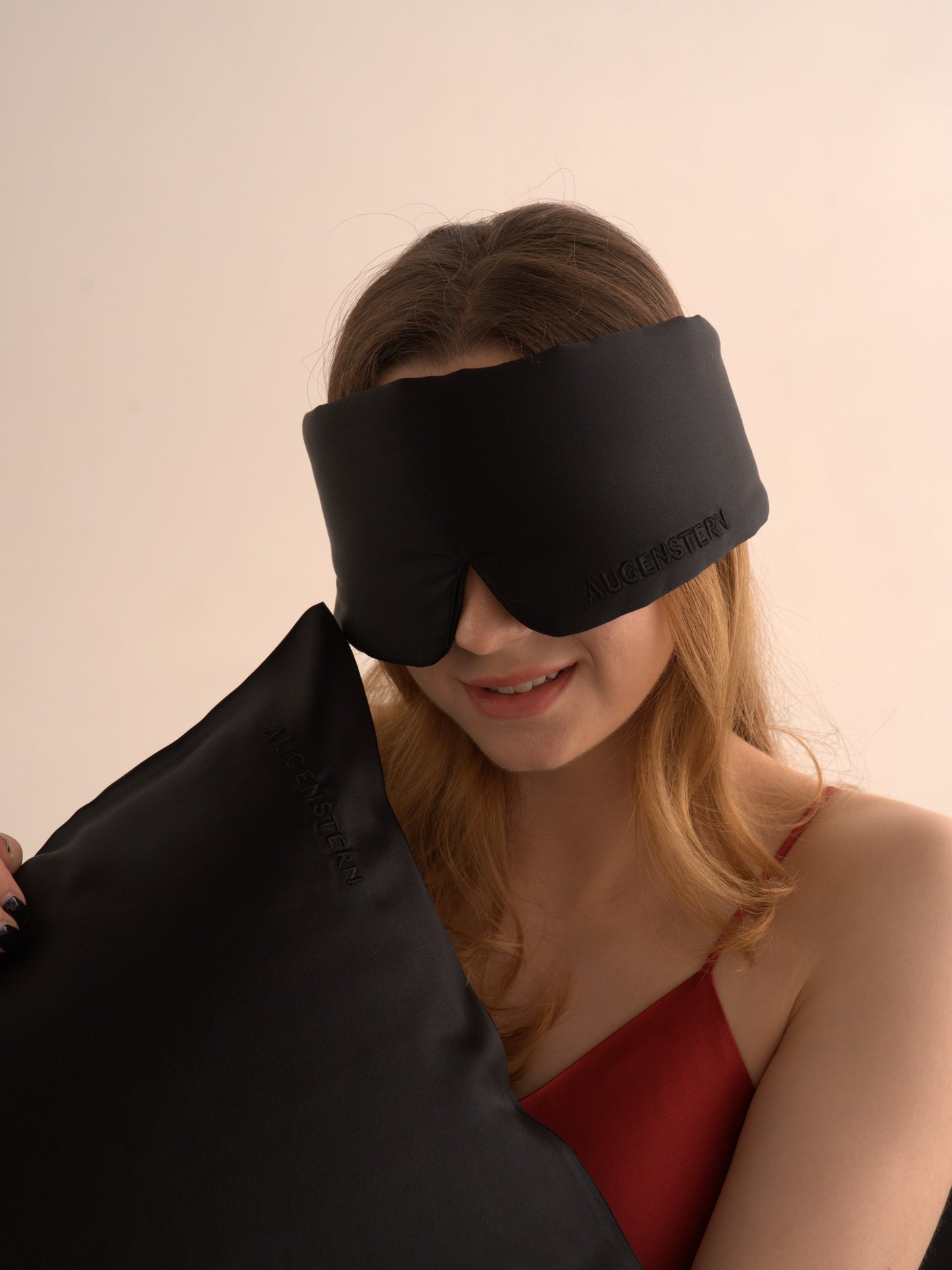 Silk Sleep Eye Mask-Silver