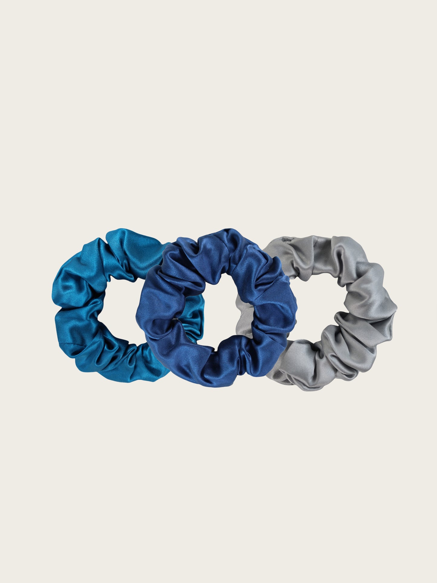 MIDI Silk Scrunchies Set